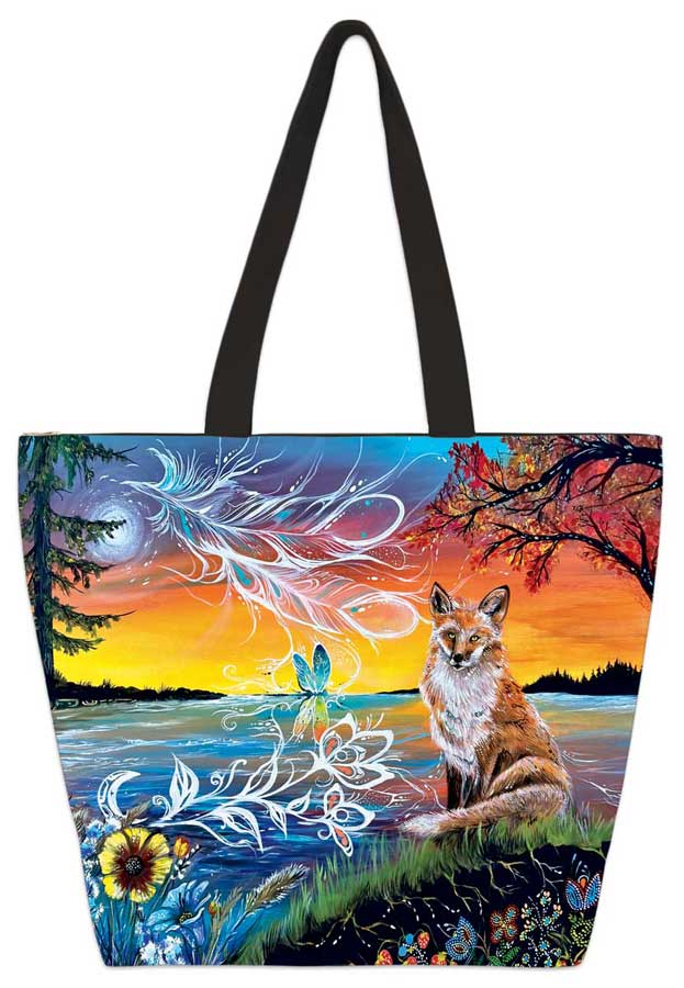 Day Dreamer Quilted Tote Bag - Tan