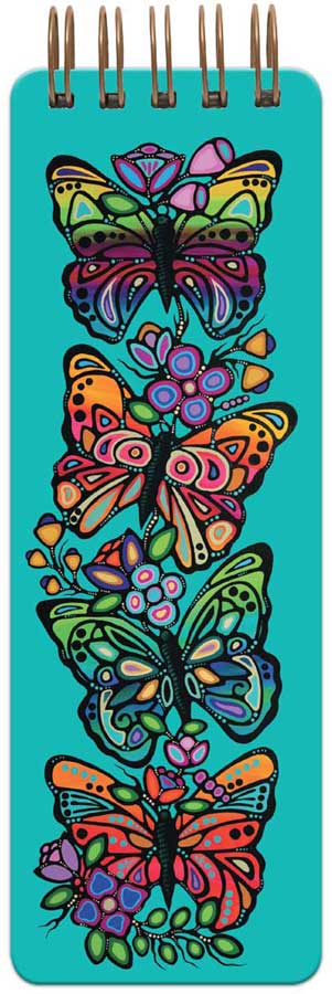 Memengwaak (Butterflies) Lined Note Pad – Indigenous Collection