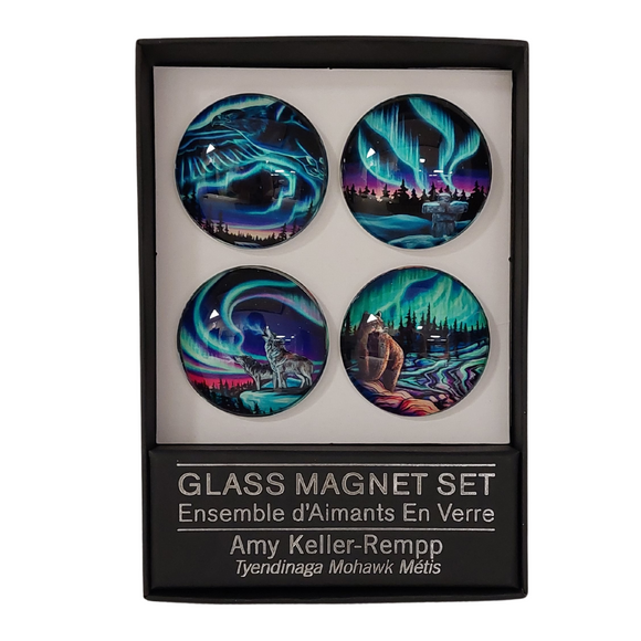 Amy Keller-Rempp Large Glass Magnet Set