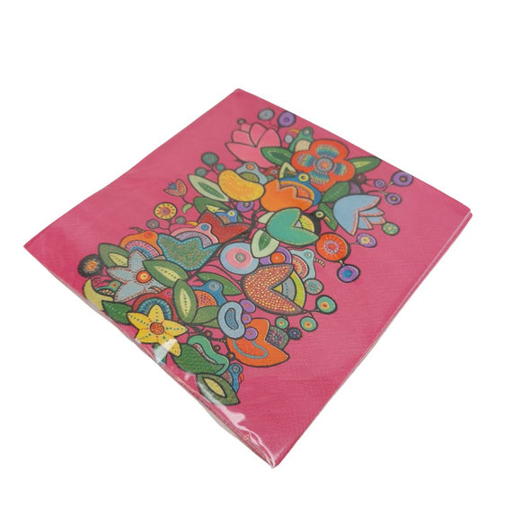 Tree of Life III napkins by artist Donna 