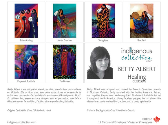 Healing boxed card set by artist Betty Albert