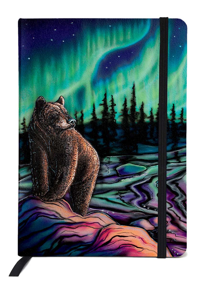Sky Dance - Northern Lights Lined Journal – Indigenous Collection