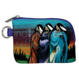 Three Sisters Pocket Wallet by artist Betty Albert - Cree