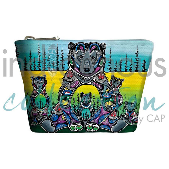 Bear Medicine Coin Purse by artist Jessica Somers