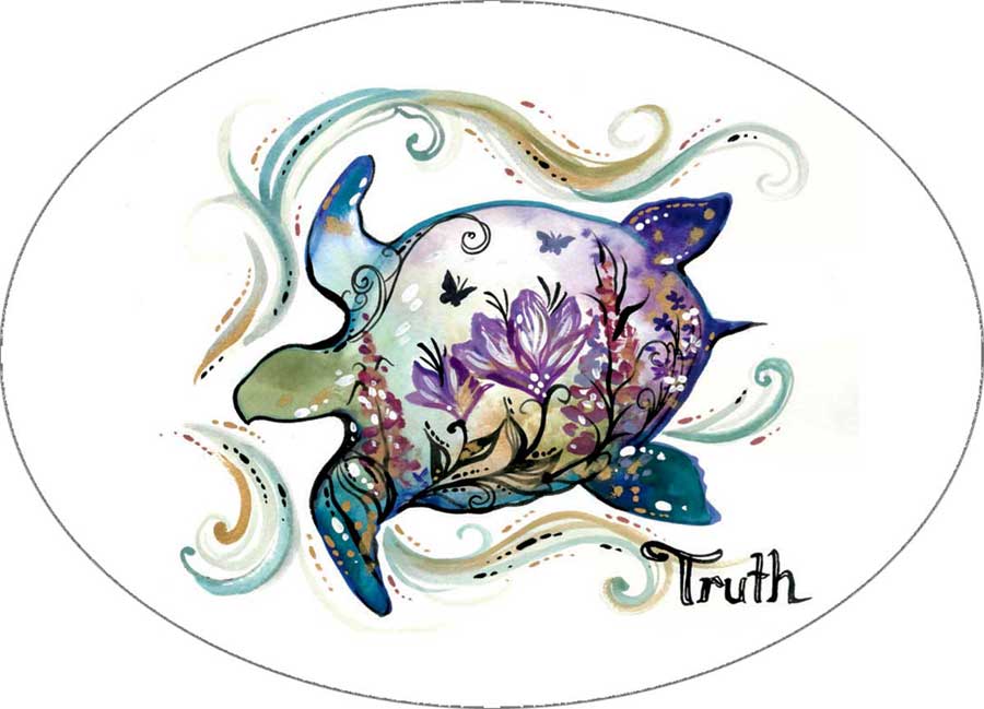 Truth Sticker – Indigenous Collection