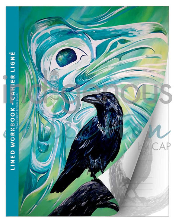 Raven's Spirit Workbook by artist Carla Joseph
