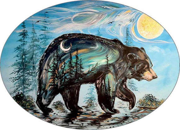 A Bear's Journey Sticker