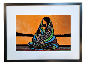 Mother - large framed and matted print (Copy)