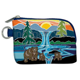 One Last Swim Pocket Wallet by artist Shelley Davies - Coast Salish