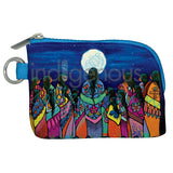 Full Moon Ceremony Pocket Wallet by artist Jackie Traverse - Anishinaabe