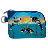 Southern Residents Pocket Wallet by artist Shelley Davies - Coast Salish