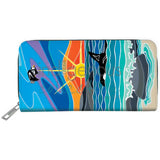 Flying High Embossed Wallet by artist Shelley Davies. Indigenous Collection.