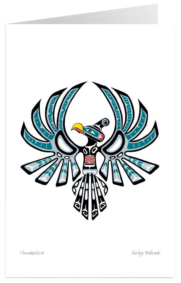 Thunderbird by artist Shirley Babcock - Coast Salish/Kwakwaka'wakw.