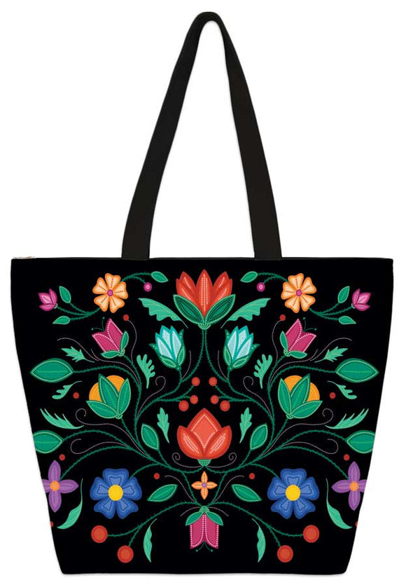 Petals of Ancestry Tote Bag by artist Lisa Berry