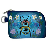 Ap (Bumblebee) Pocket Wallet by artist Carmen Redunante - Nisga'a