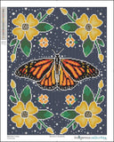 Monarch Butterfly Diamond Art Kit by artist Marissa Indoe