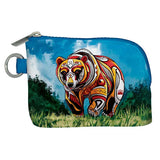 Spirit Bear Pocket Wallet by artist Stephanie White - Mi'kmaq