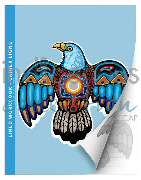 Eagle Workbook by artist Jackie Traverse