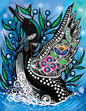 Father Loon Diamond Art Kit by artist Jackie Traverse. Indigenous Collection.