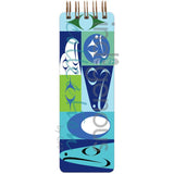 Coast Salish Design Notepad by artist Zac George Skokaylem. Indigenous Collection.