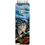 Foggy Mountain Notepad by artist Shelley Davies. Indigenous Collection.