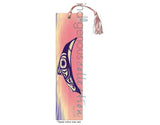 Return of the Raven Bookmark by artist Jessica McCallum-Miller (Hlox Majagalee). Indigenous Collection.