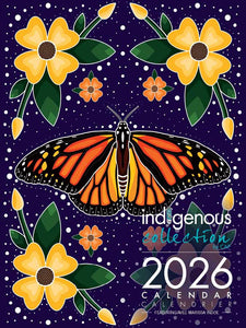 2026 calendar by artist Melissa Indoe