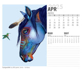 Micqaela Jones 2025 Desk Calendar