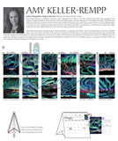 Sky Dance - Northern Light 2026 Desk Calendar by artist Amy Keller-Rempp