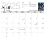 Jackie Traverse 2025 Desk Calendar