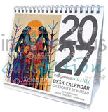 Jackie Traverse 2027 Desk Calendar by artist Jackie Traverse. Indigenous Collection.