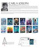 Carla Joseph 2027 Desk Calendar