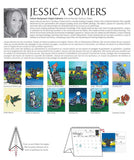 Jessica Somers 2027 Desk Calendar