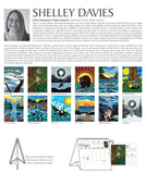 Shelley Davies 2027 Desk Calendar