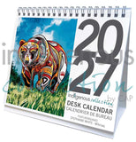 Stephanie White 2027 Desk Calendar by artist Stephanie White. Indigenous Collection.