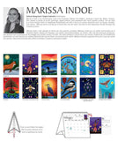 Marissa Indoe 2027 Desk Calendar
