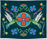 Hummingbirds Fleece Blanket