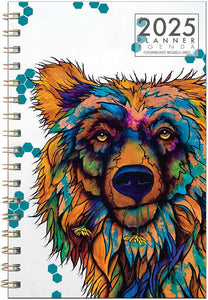 Flower Girl weekly planner by artist Miqaela Jones