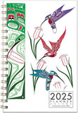 Hummingbird design weekly planner by artist Richard Shorty
