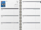 White Floral Garden 2026 Weekly Planner