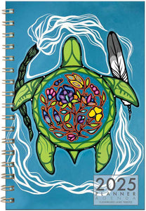 Payers for Turtle Island weekly planner by artist Jackie Traverse