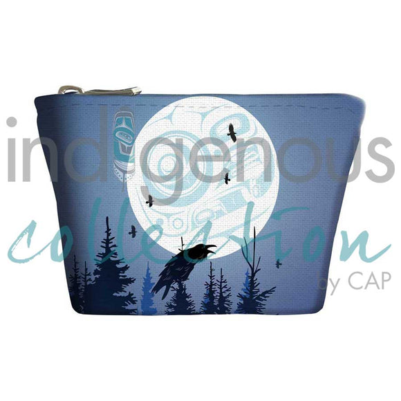 Raven Moon Coin Purse by artist Mark Preston
