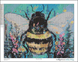 Bumble Bee diamond Art kit by artist Carla Joseph
