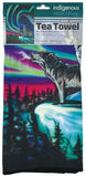 Sky Dance - Wolf Song Microfiber Tea Towel