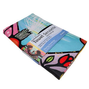 Sharing Knowledge Microfiber Beach/Bath Towel