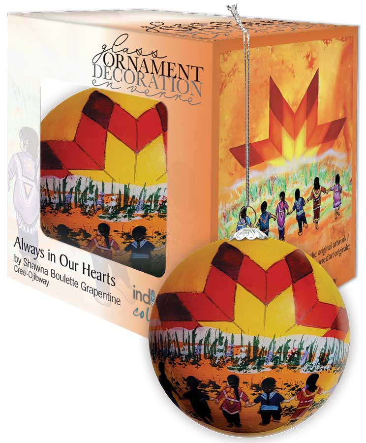 Ornaments - Glass Hand Painted – Indigenous Collection