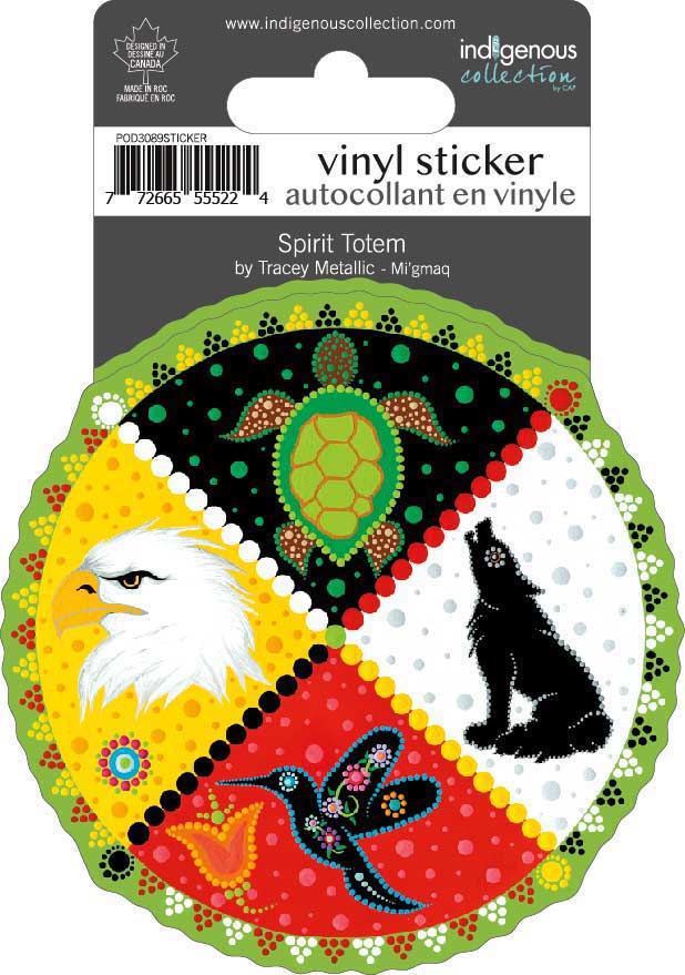 Indigenous Musical Instruments Sticker Indigenous Vinyl Sticker – Indigenous Collection