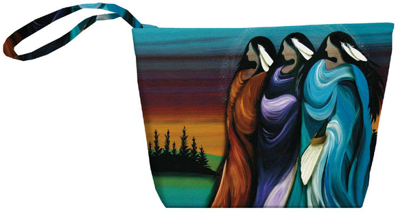 Three Sisters small tote bag by artist Betty Albert