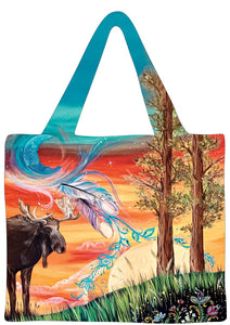 Harvest Sun reusable shopping bag by artist Karen Erickson