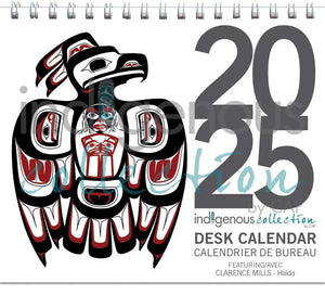 Clarence Mills 2025 Desk Calendar